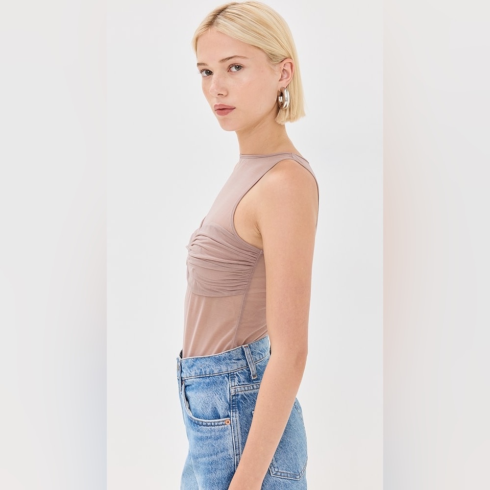 Reformation Rose top in Shiitake - size s - Picture 3 of 6